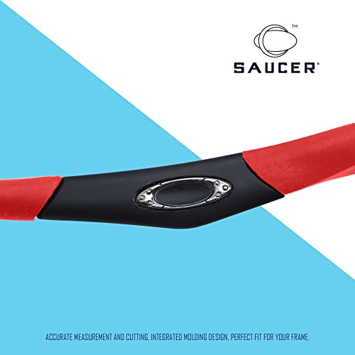 Image of SAUCER Replacement Nose Pieces Pads & Earsocks Temple Sleeve Rubber Kit for Oakley Half Jacket | Half Jacket XLJ Sunglass