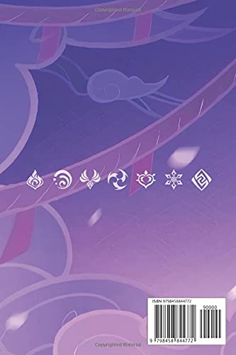 Vista 2 de Kujou insignia 6 x 9 journal based on video game for writing down daily dairy, habits, task, thoughts, note book (gift for birthday, holidays)