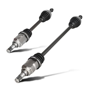 Pair (2) Front CV Axle Shaft Assembly Fit for Toyota Corolla 1.8L 2009-2018, for Matrix 1.8L 2003-2013(FWD, Manual Trans), Fit for Pontiac Vibe 1.8L FWD 2003-2010, Left and Right Side