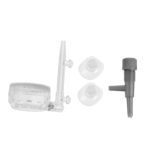 ノーブランド品 水槽バブルトレイ 空気 プール 水槽用フィルター 魚フィルター 出口 酸素ディフューザー バブラーディフ??ューザー 水族館水耕 水槽の酸素ポンプ アクリル Transparent