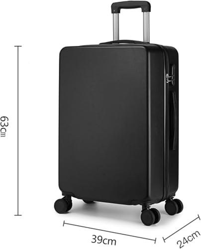 Durable Portable Hard Shell Suitcase with Secure Combination Lock - Quiet & Smooth Carry-On Luggage(Red,20inch)2