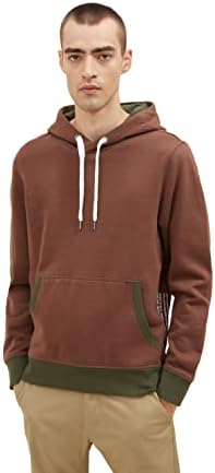 TOM TAILOR Sudadera con Capucha con Rayas para Hombre