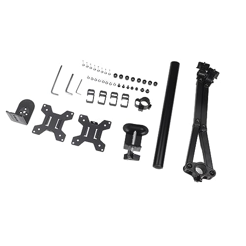 Support double écran de bureau universel bras moniteur réglable 13-27 pouces