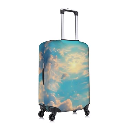 Cloudy Sky Luggage Cover, Suitcase Protector,%Trolley Case Cover For Small Luggage, Suitcase Protector.3