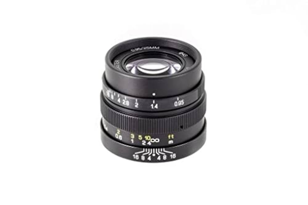 Amazon.co.jp: Zhongyi Mitakon Speedmaster 25mm f/0.95レンズ