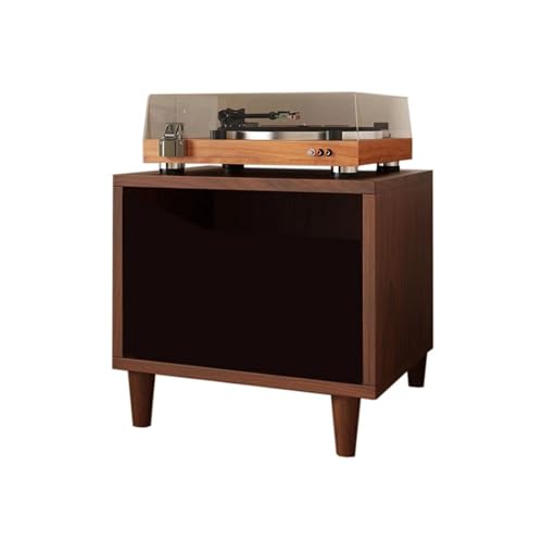 Vitrina de madera para discos vinilo y porta álbumes de música 2