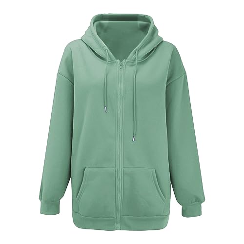 Womens Zip Up Hoodies 2025 Oversized Hoodie for Women Trendy Hooded Sweatshirts Fall Winter Zipper Y2k Jacket3