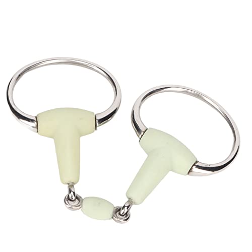 Naroote Pferdebiss-Gebiss, Professionelles Glattes Oberflächen-Pferdemaul-Gebiss mit Apfelgeschmack für das Training