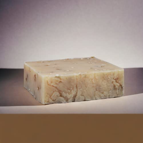 Lavender Goats Milk Soap Bar With Oats - Gentle Exfoliating Bath Soap. Moisturizing Dry Skin Face & Body Wash. Mild Natural And Organic Soap. Made In The Usa #TOP2