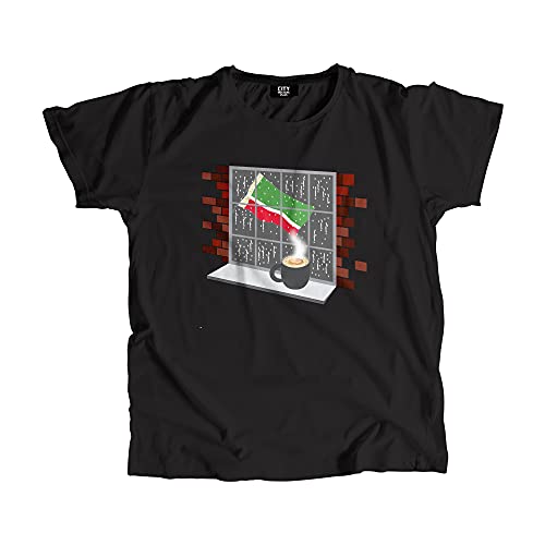 T-shirt Chechen Republic Coffee Rain confortable pour homme femme