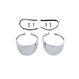 DATUIHAN Chrome Turn Signal Lamp Visor 42-9942