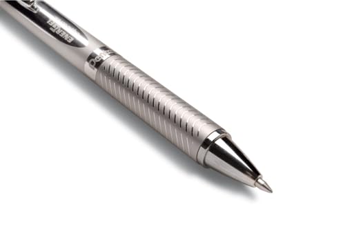 Bolígrafo Pentel EnerGel Sterling Rollerball 0.7 mm Negro x12 miniatura 4