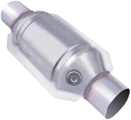 Osakesukar 2.5" Universal Catalytic Converter 2.5" Inch Inlet/Outlet