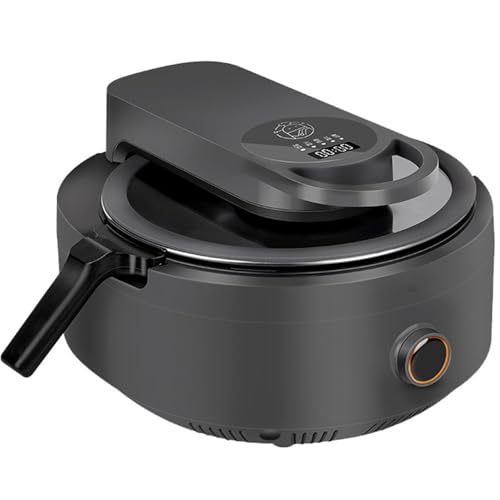 STWBHW Procesador de Alimentos automático, procesador de Alimentos Comercial, Olla Interior Antiadherente de 3,5 L, 1200 W, Ajuste de 5 velocidades y Pantalla LCD for cocinar a Diario.