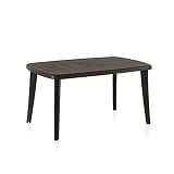 Shaf Mesa Tonelle de Exterior 140x80x73 cm, Marrón