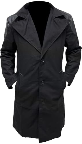 Billy Boys Long Cotton Trench Coat - Main Image