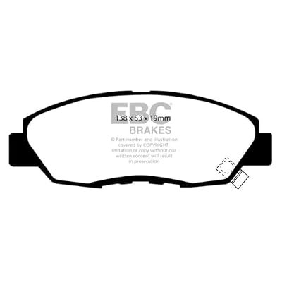 EBC Brakes DP2812/2 Greenstuff 2000 Series Sport Brake Pad