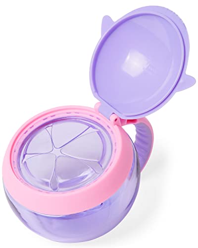 Image of Skip Hop Baby Snack Container, Mealtime Snack Cup, Narwhal