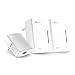 TP-Link TL-WPA4220T KIT - Extensor Universal de Cobertura Wi-Fi AV600+AC300, 5 Puertos,...
