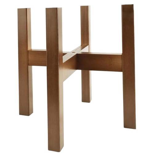 Support pour pots de fleurs en bambou réglable et extensible - 6