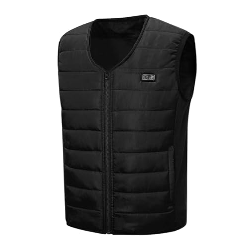 Blouson homme chaud veste col V doudoune légère isolante et coupe-vent