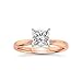 2 Carat | IGI Certified Princess Shape Lab Grown Diamond Engagement Ring For Women | 14K Or 18K in White, Yellow Or Rose Gold | Lab Created Four-Prong Solitaire Diamond Engagement Ring | FG-VS1-VS2 Quality Friendly Diamonds Engagement Ring