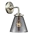 Innovations 284-1W-SN-G63 Small Cone 1 Light Sconce Part of The Nouveau Collection, Brushed Satin Nickel
