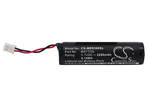 Flujoy 2200mAh/3.7V Replacement Battery for Midland ER200 ER300 BATT20L