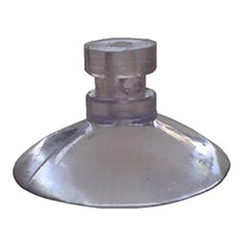 10 Ventosas de 25mm (2,5cm) De Silicone P/Vidro Acrílico Pvc