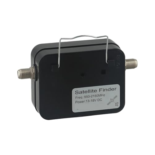 Medidor de Campo TDT, Medidor de señal de TV portátil Buscador de satélite de TV digital Buscador de satélite 950-2150 MHz Interfaz fácil de usar Diseño compacto