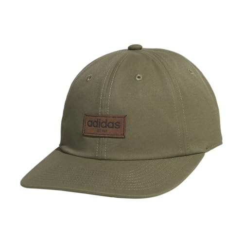 Casquette de baseball Adidas pour homme décontractée réglable olive