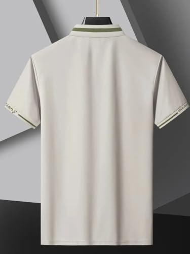 Image of TAGAS Mens Polo T-Shirt || Men's Color Block Polo Tshirt | Short Sleeve Casual Pullover with Collar |Casual Wear for Men | Mens Regular FIT T-Shirts