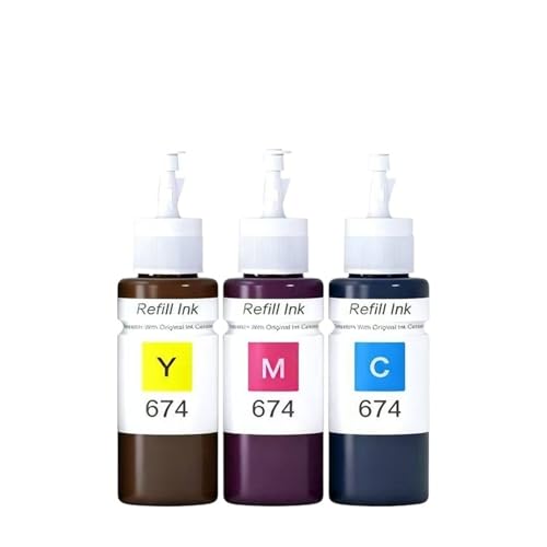 Encre couleur 100ml haute densité pour des impressions sans traces sur L805