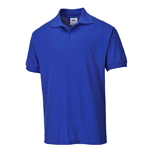 Portwest Polo Naples, Couleur: Bleu Royal, Taille: 5XL, B210RBR5XL