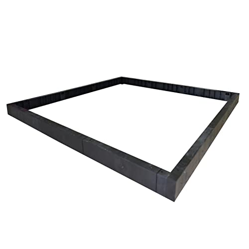 Image of Rion Palram Canopia Greenhouse Accessory Base Kit 8x12 Black