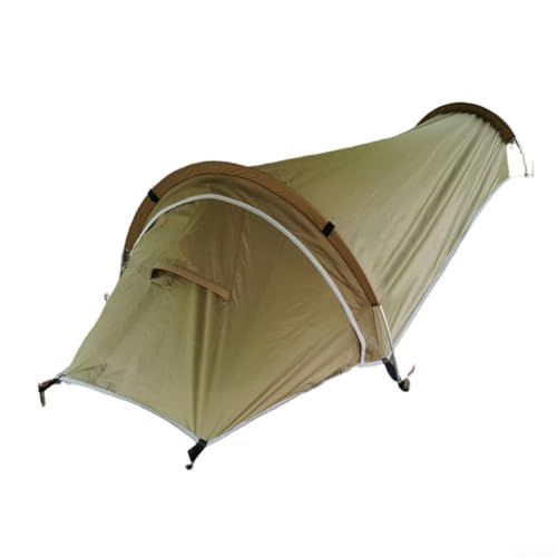 Single Ultralight Tent with Sturdy Aluminum Poles, Easy to Assemble in Any Weather