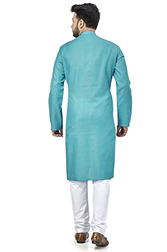 Image of BE ACTIVE Linen Blend Solid Pattern Trendy Comfortable Stylish Full Sleeve Kurta Men's Ethnic Wear