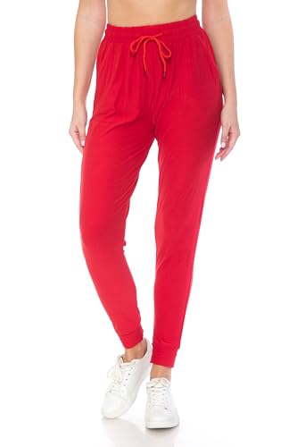 Image of Leggings Depot Premium Jogger Women's Popular Print High Waist Track Pants(S-XL)
