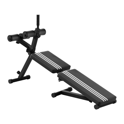 Ajustable Weight Bench for Home Gym,Sturdy Construction, 795LBS Capacity Incline Decline Sit Up Exercise Bench Press,and High Load Bearing for Effective Ab Workouts,Sturdy and Easy to Fold Black