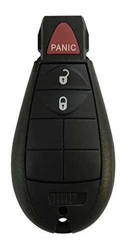 Generic Ram Fobik Keyless Entry Transmitter with Emergency Key for 2008 - 2012 Model Years