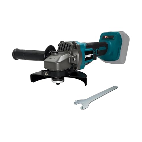 Cordless Angle Grinder for Makita 18V Battery 4-Inch Brushless Angle Grinder 8500 RPM 4 Variable Speeds with Safety Guard & Auxiliary Handle for Cutting Grinding & Polishing (Tool Only)