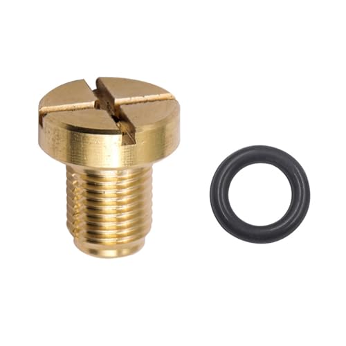 BOLOUY Screw Brass Coolant Expansion Screw Water Drainage Screw 17111712788 Replacement Suitable for E36 E39 E46