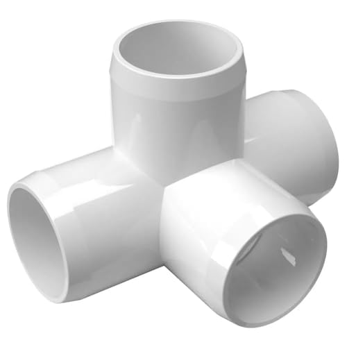 See full amazon price history chart for Soil to Soul 4 Way UPVC Pipe Tee Corner Fittings, Furniture Grade for Building UPVC Furniture, Greenhouse, Pipe Fittings, decoration for Durga Pooja, Colour-White, Size- 3/4 inch (10) Soil to Soul 4 Way UPVC Pipe Tee Corner Fittings, Furniture Grade for Building UPVC Furniture, Greenhouse, Pipe Fittings, decoration for Durga Pooja, Colour-White, Size- 3/4 inch (10) (B0DC6PCTTQ) Amazon Price History, Amazon Price Tracker