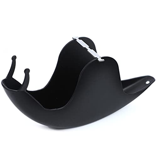 Porte-encens | Support de bobine de moustiques en fer en forme d'escargots, bobine métallique portable pour l'intérieur et l'extérieur, porte-encens, plaque de support, noir, blanc?vert (le noir) Cover