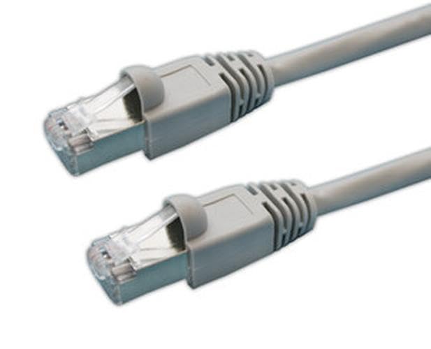PRENDELUZ Cat.6 FTP Network Cable Shielded 10 m, 8 Pins for Fast and Secure Connections in Local Networks and Data Transfers.