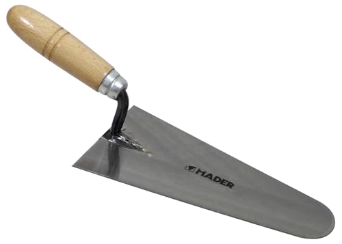 Maurerkelle – Stahl, 240 mm, ergonomisches Design, robust und langlebig, ideal für Mischungen und Oberflächen im Bau
