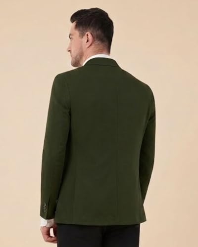 Image of SaintX Men's Formal Blazer | Fully Lined | Slim Fit | Professional Jacket | Premium Business Formal Suit | Office | Wedding | All Purpose
