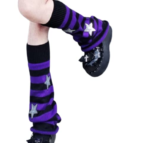 Image of kawaii Winter Leg Warmers Knitted Cute Subculture Half Sleeve Foot Leg Warm Socks Cycling Christmas Gift Women