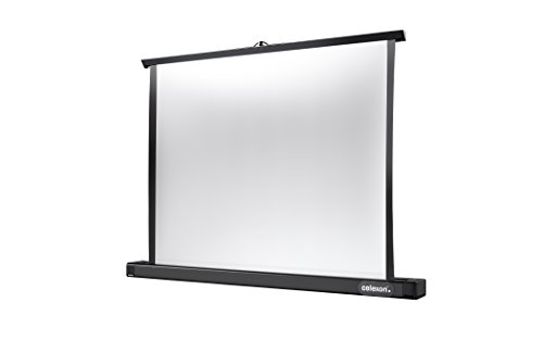 tragbare Präsentations- und Heimkino-Beamer-Leinwand Mobil Tisch-Leinwand inkl. automatischem Rückzug Professional Mini - 111 x 62 cm - 16:9