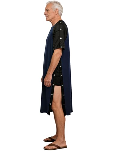 Ropa de noche en el hogar unisex para descanso postoperatorio 2